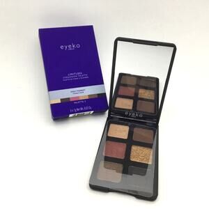 EYEKO London LIMITLESS Eyeshadow Palette - High Pigment - Palette 3 - NIB 6 Pan